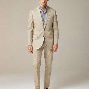 NWT J . Crew Men’s Ludlow Suit Jacket in Italian Chino.